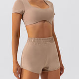 Women Yoga Sports Shorts Quick-Drying Fitness Dance Yoga Shorts