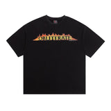 saint m t shirts s.m instant elimination pattern crew neck pullover short sleeve one-piece