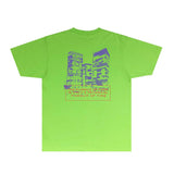 Gallery Dept T Shirt Retro Printed Loose Short-Sleeved Shirt