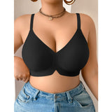 Full figure bra seamless women's push up