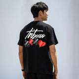 UNDEFEATED T Shirts Tribecoo Crew Neck Loose Men's and Women's Same Summer