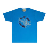 Gallery Dept T Shirt Retro Printed Loose Short-Sleeved Shirt