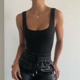 Women Jumpsuit Sexy Cold-Shoulder Sleeveless Jumpsuit