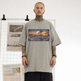 Men T Shirt Hip Hop Summer Casual Short Sleeve T-shirt Men
