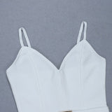 Women's Evening Dress Strap Belt Dress Sexy Slim Fit Bandage Dress