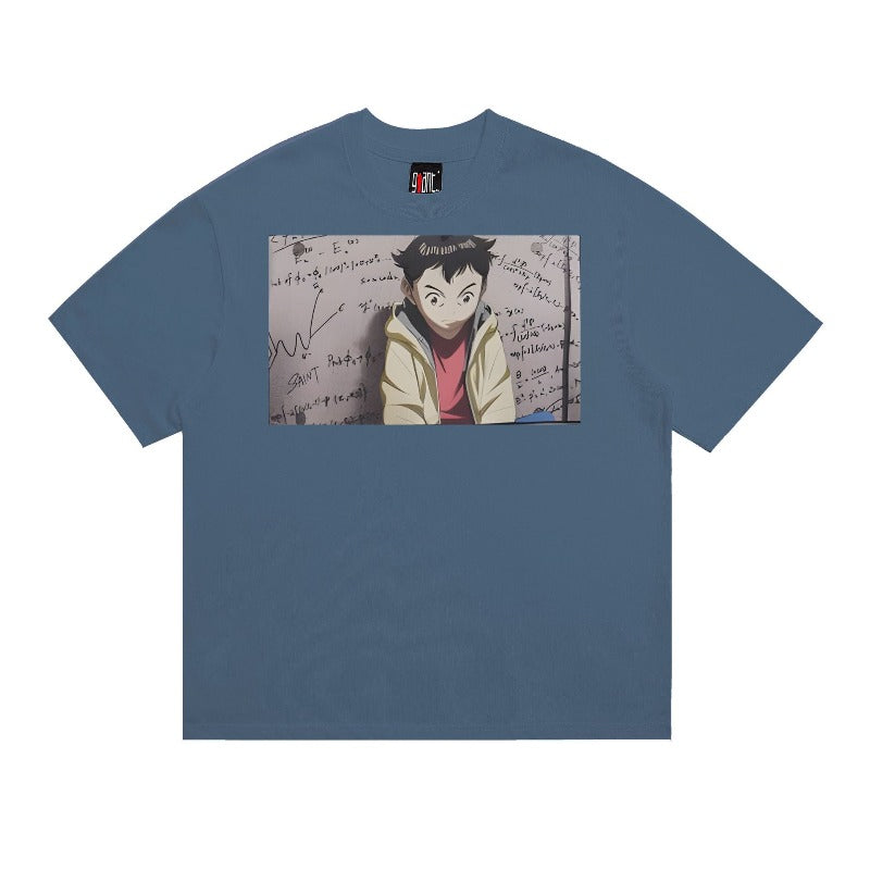 saint m t shirts s.m pluto cartoon graphic crew neck pullover short sleeve t-shirt