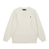 Rl ralph lauren pony knit wool sweater - couple's warm fall/winter crewneck top - casual relaxed fit