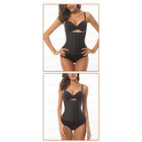 Waist trainer latex tummy control body shaping belt