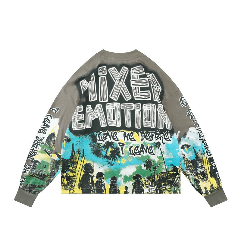Mixed Emotion Long Sleeved Shirt