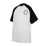 Ch hip-hop t shirts american ch chrome hoof printing short-sleeved couple loosecasualpure cotton american heavy weight short-sleeved t-shirt
