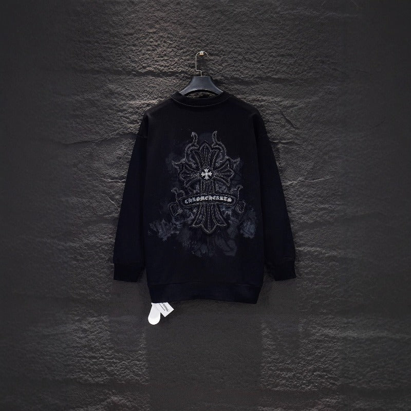 Chrome Hearts Sweatshirt Autumn/Winter Crew Neck Sweater