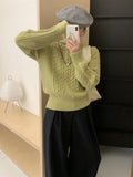 Women Knitted Pullover Autumn and Winter Turtleneck Cable-Knit Pullover Sweater Knitwear