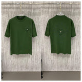 Ch hip-hop t-shirts: ch cro's spring/summer hot-selling cross appliqué embroidered short-sleeve men's t-shirt, couple style, high street fashion