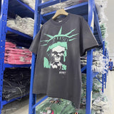 saint m t shirts s.m. free skull graphic crewneck pullover short sleeve t-shirt