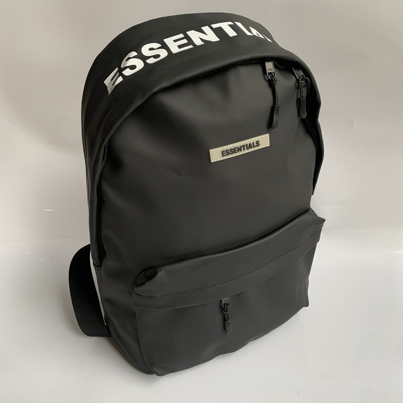 Mens Fog Essentials Bag FOG FEAR OF ESS Leather Men's Backpack School Bag
