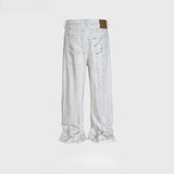 MIJKO Men's Vintage Pants MIJKO Design Trousers Men's and Women's Straight Jeans