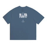 saint m t shirts s.m pluto cartoon graphic crew neck pullover short sleeve t-shirt