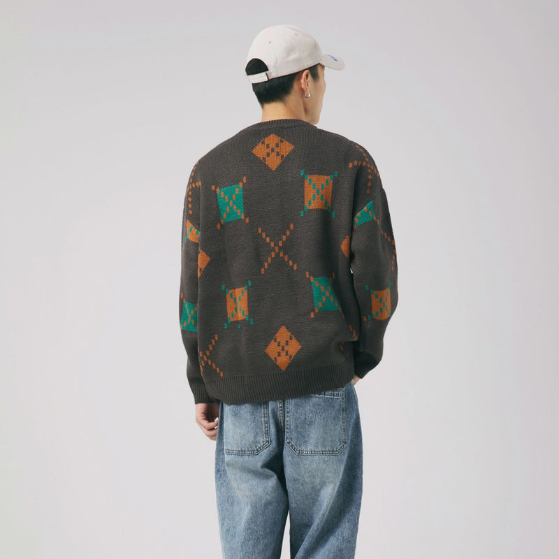 Unisex Sweater Fall Crew Neck Pullover Sweater
