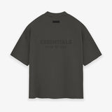 Fog Essentials T shirt Offset Logo Loose V-neck T shirt