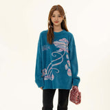 Unisex Sweater Fall Brocade Sweater