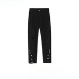 MIJKO Men's Vintage Pants MIJKO Straight-leg Pants Men's and Women's Washed Trendy Slim-Fit Jeans