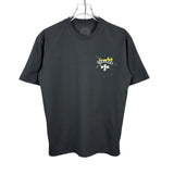 Ch hip-hop t shirts high street ch short sleeve spray painting graffiti splash ink horseshoe sanskrit cross logo american style