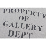 Gallery Dept Long Sleeve Shirt Letter Print Print Long Sleeve Crew Neck Sweater