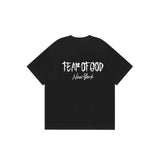 Men T-shirts ESSENTIALS New York American Loose Short Sleeves