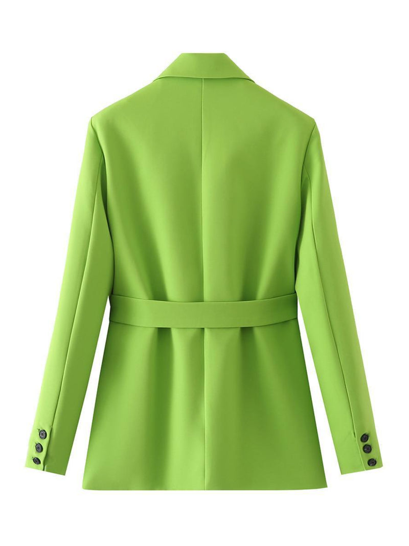 Women Suits Lapel Long Sleeve Casual Suit Jacket Suit