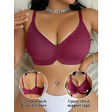 Full figure bra soft support push up