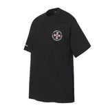 Ch hip-hop t shirts high version ch short sleeve couple high street sanskrit cross printing loosecasualeasiest for matchamerican style