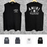 Amiri tank top los angeles california printing