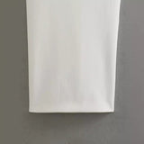 Women Dresses Summer Shoulder Strap round Neck Dress Slim Fit Sexy Dress (Xds0414)