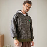 Men Hoodie Vintage Stripe Hoodie