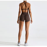 Women Yoga Sports Shorts Tight Fitness Shorts Quick-Drying Shorts