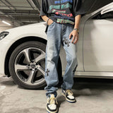 CHH Chrome Hearts Jeans Unisex Casual Loose Jeans