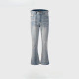 MIJKO Men's Vintage Pants MIJKO Women's Men's Washed Old Trousers Jeans