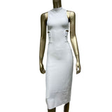 Women Dresses White Bandage One-Piece Dress (Ont0408)