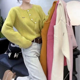 Women Knitted Cardigan Autumn and Winter Knitting Cardigan Sweater Coat Top