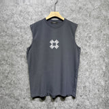 Amiri tank top with small simple letter print