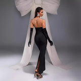 Women Dresses Rhinestone Dress Party Dress (Ont0408)
