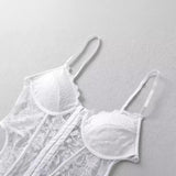 Women Tops Summer Lace Top with Narrow Straps Sexy Vest