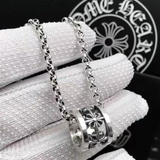 Chrome Hearts Necklace Circle Cross Necklace for Men and Women
