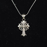 Chrome Hearts Necklace Cross Vintage Pendant Versatile for Men and Women