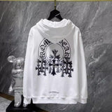 Chh Chrome Hearts Hoodie Sanskrit Casual Couples Autumn and Winter Hooded Sweater