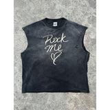 saint m t shirts s.m. rock 'n' roll limited edition crew neck pullover casual tank top