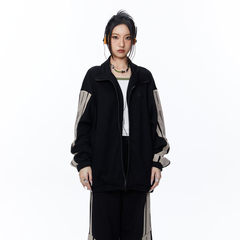 Unisex Jacket Autumn Turtleneck Sports Top