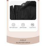 Full figure bra - wireless lace lightly lined