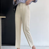 Women Sweatpants Straight High Waist Harem Pants Casual Pants