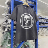 saint m t shirts s.m. crew neck t-shirt with skull graphic